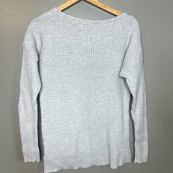 Banana Republic factory ribbed long sleeve round neck sweater size small office - Picture 2 of 4